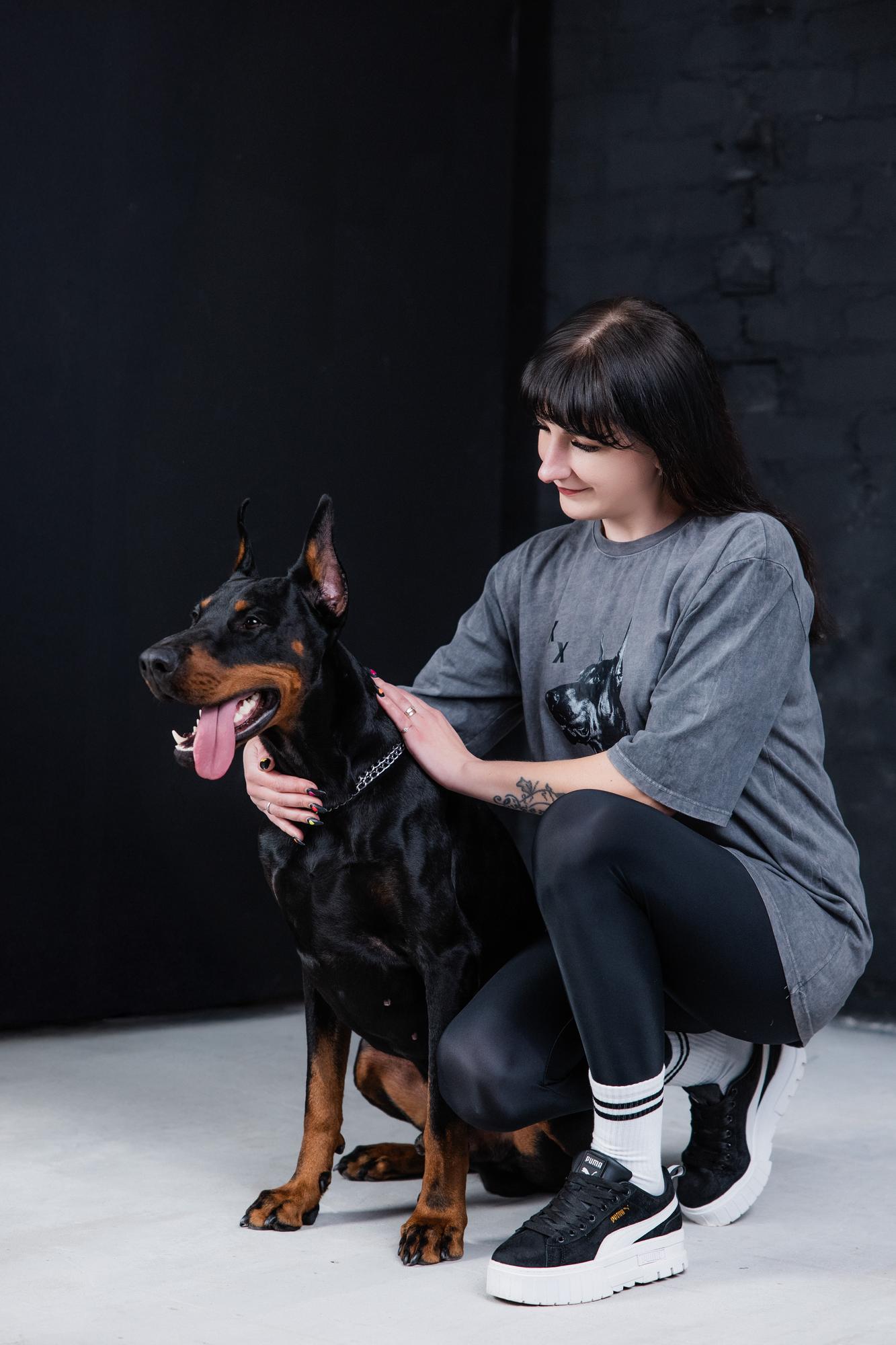 Olya, Zhenya and Sirius · photo 9