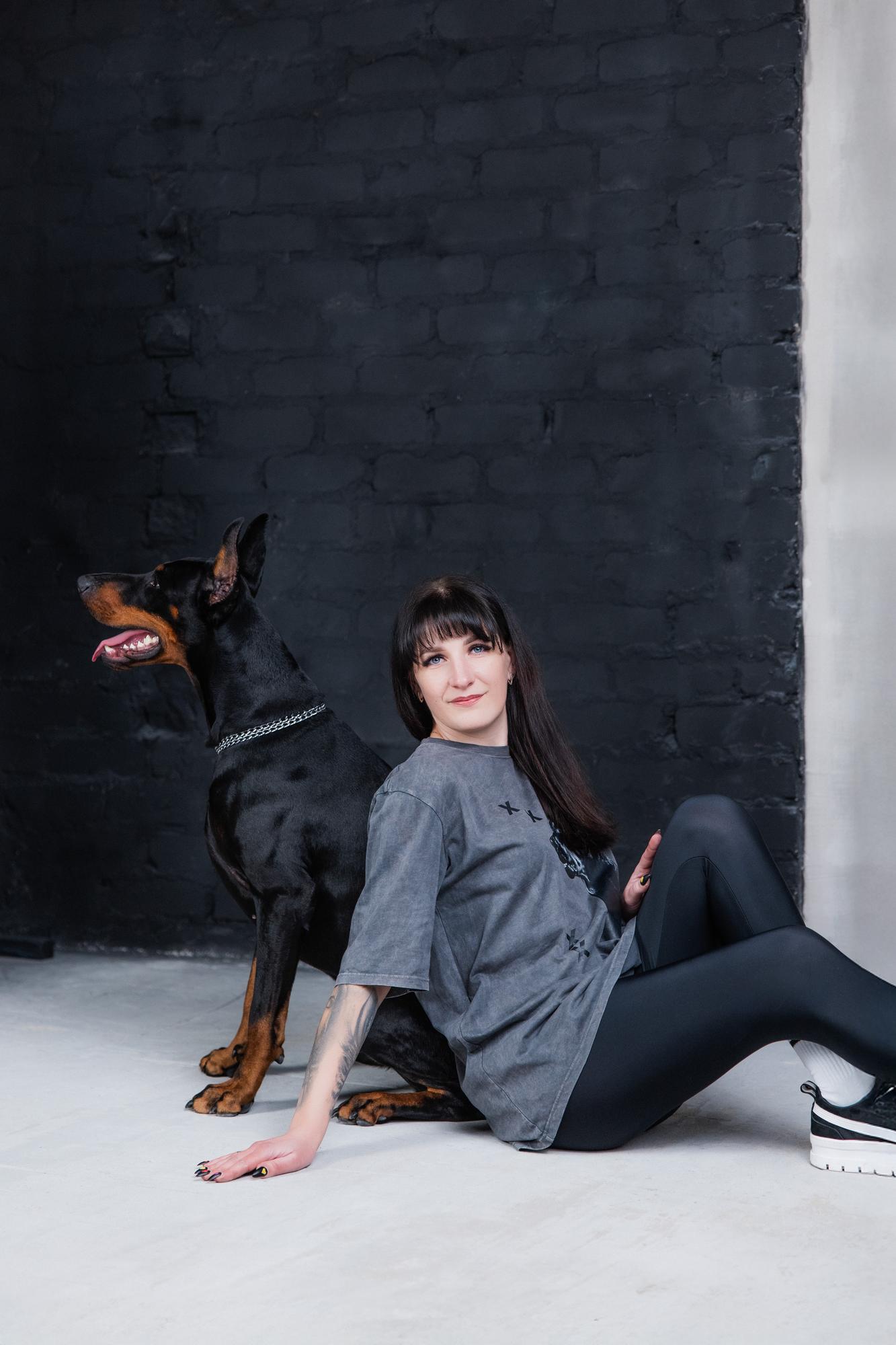 Olya, Zhenya and Sirius · photo 8